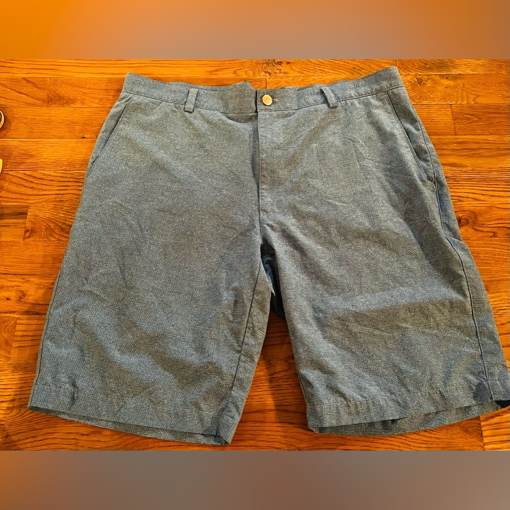 Peter Millar Golf Shorts Crown Sport 36 x 9, Blue, NWOT